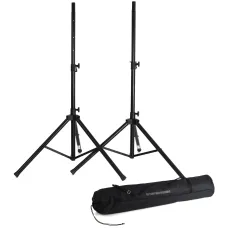 Комплект акустичних стійок Gator Frameworks RI-Spkrstdset-200-AL-Aluminum Tripod Speaker Stand Set With Bag