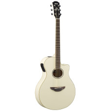 Электро-акустическая гитара Yamaha APX600 (Vintage White)