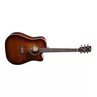 Електро-акустична гітара Cort MR500E (Brown Burst)