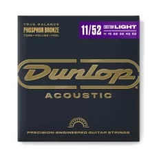 Струни Dunlop DAP1152 Phosphor Bronze Acoustic Guitar Strings (11-52)