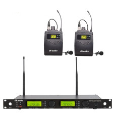 Радиосистема DV audio WMS-24B с петличными микрофонами