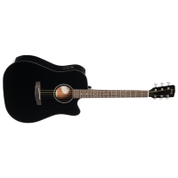 Электро-акустическая гитара Cort Earth 60CE (Black Gloss)