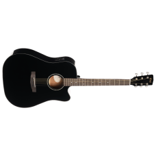 Електро-акустична гітара Cort Earth 60CE (Black Gloss)