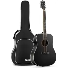 Акустична гітара Donner Music DAG-1B Black Acoustic Guitar EC1128