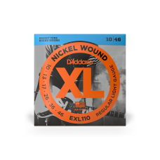 Струни D'addario EXL110 XL Nickel Wound Regular Light (10-46)