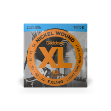 Струни D'addario EXL140 XL Nickel Wound Light Top / Heavy Bottom (10-52)