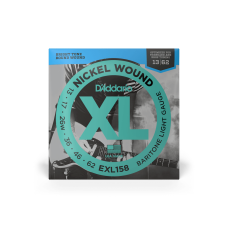 Струны D'addario EXL158 XL Nickel Wound Baritone Light (13-62)