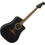 Електро-акустична гітара Fender Redondo Special open pore black top LTD