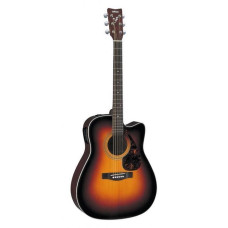 Электро-акустическая гитара Yamaha FX370C (Tobacco Brown Sunburst)