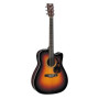 Электро-акустическая гитара Yamaha FX370C (Tobacco Brown Sunburst)