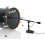 Мікрофонна стійка Gator Frameworks GFW-MIC-0822 Telescoping Boom Mic Stand Podcasting & Bass Drum
