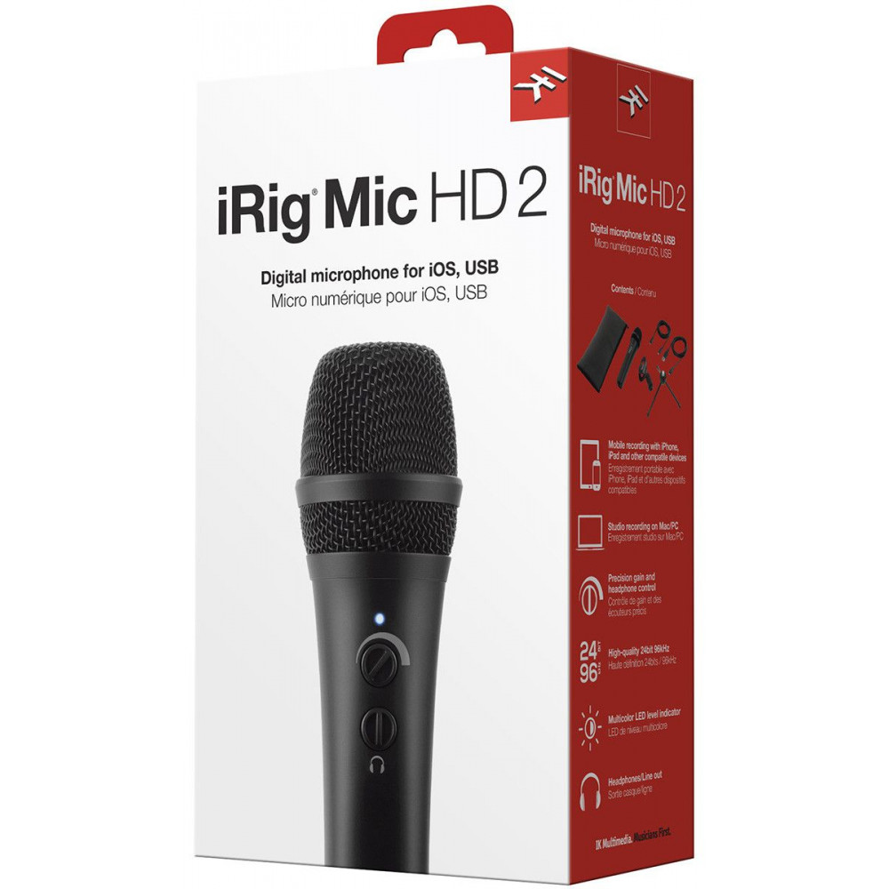 Микрофон IK Multimedia Rig Mic HD 2