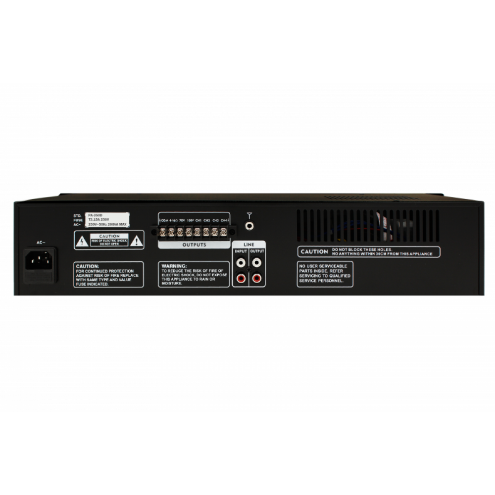 Трансляционный усилитель Sky Sound PA-350D (4ZONE)