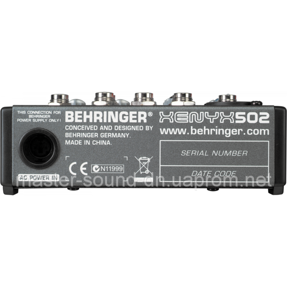 Микшерный пульт Behringer XENYX502