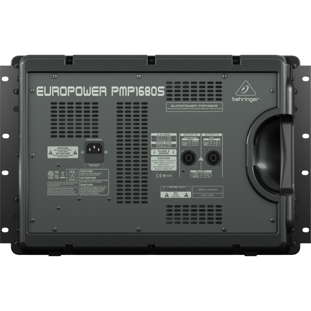 Активный микшерный пульт Behringer Europower PMP 1680s