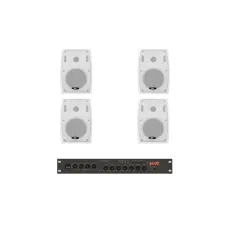 Акустичний комплект DV Audio LA804PB4W