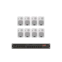 Акустичний комплект DV Audio LA808CON1W