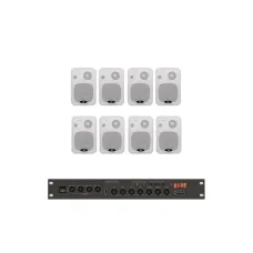 Акустический комплект DV Audio LA808CON1W
