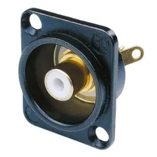 Гнездо Neutrik NF2D-B-9 female (мама) панельный