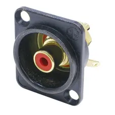 Гнездо Neutrik NF2D-B-2 female (мама) панельный