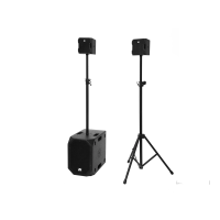 Акустический комплект Omnitronic Set BOB-10A bk + 2x BOB-4 bk