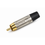 Разъем Roxtone RF2C-NG RCA male (папа)