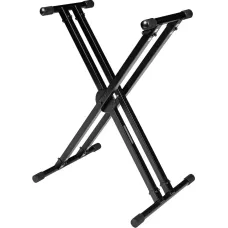 Стійка клавішна Gator Frameworks RI-KEYX-20 ROK-IT Double -X Keyboard Stand with Ergonomic Adjust 
