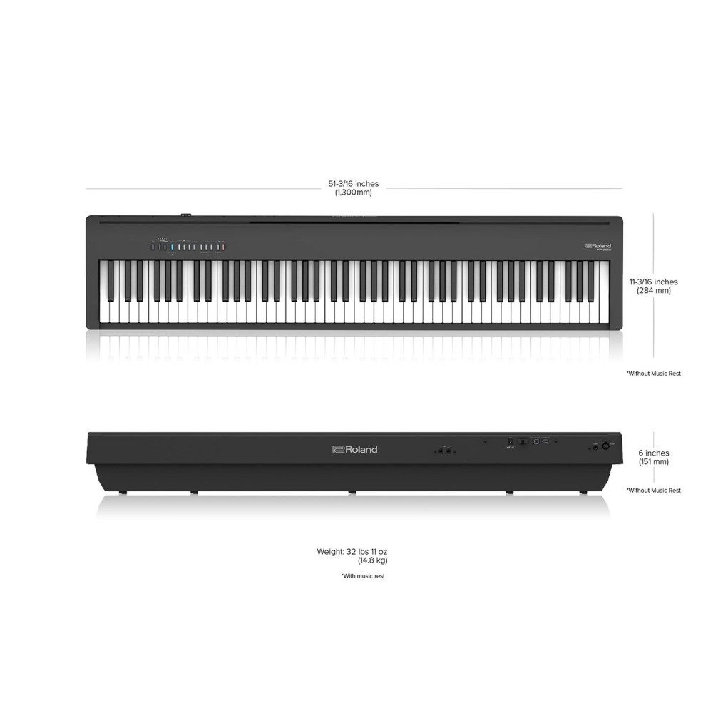 Цифрове фортепіано Roland FP-30X BK