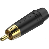 Роз'єм Roxtone RF2P-BG RCA male