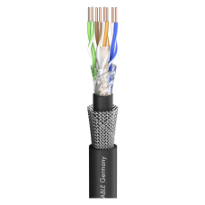 Кабель витая пара Sommer Cable SC-MERCATOR CAT.6 PUR SUPERFLEX, чорний, Ø8 мм (580-0201)