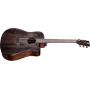 Електро-акустична гітара Tyma D-3C BKS