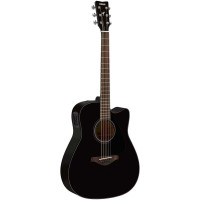 Электро-акустическая гитара Yamaha FGX800C (Black)